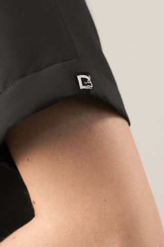 Immortal Black Scrub Top- Crème Comfort