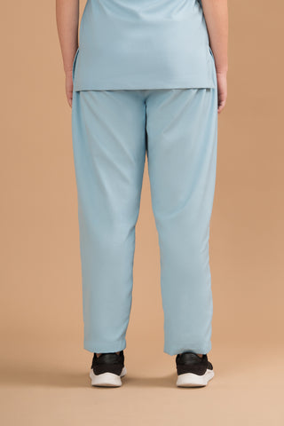 Baby Blue  Scrub Pants- Elite Elegance
