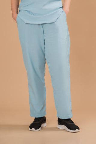 Baby Blue  Scrub Pants- Elite Elegance