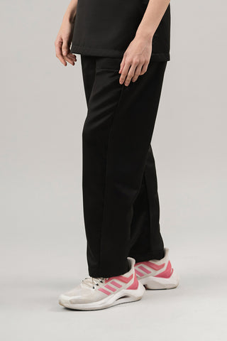 Immortal Black Scrub Pants - Crème Comfort