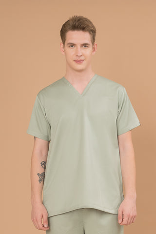 Pistachio Green  Scrub top- Butter Bliss